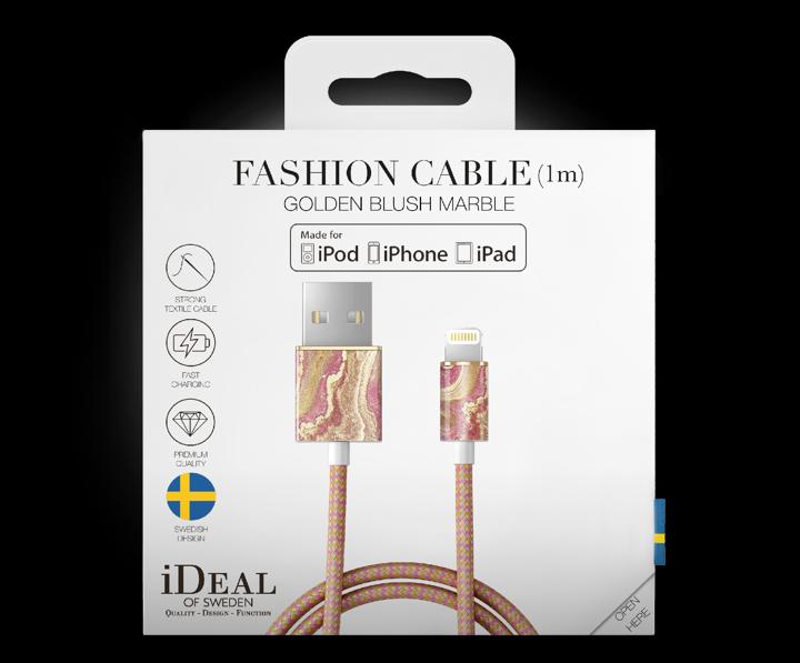 Produktbild iDeal Of Sweden Golden Blush Marble (1 m, USB 2.0)