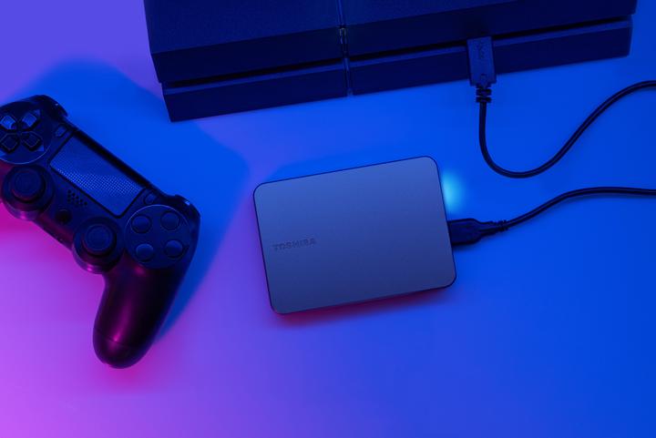 Actual product image Toshiba Canvio Gaming 1TB Dark Grey (1 TB)