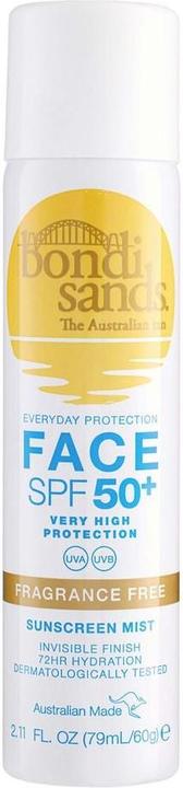 Bondi Sands SPF 50+ Fragrance Free Face Mist 79 ml (Sonnencreme Gesicht, SPF 50, 79 ml)