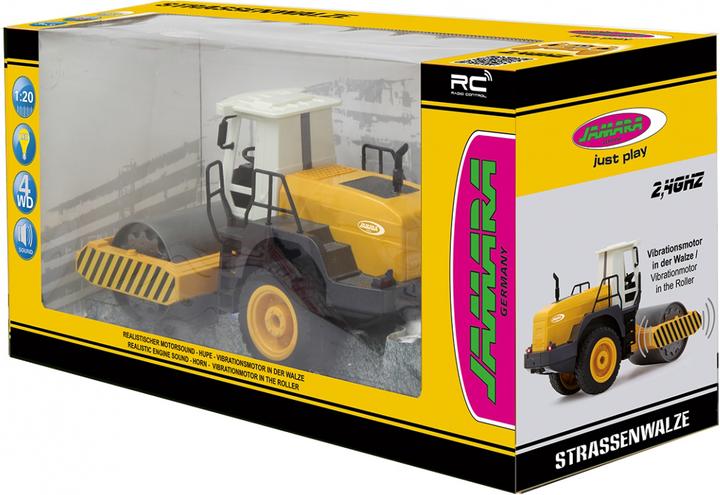 Actual product image Jamara Road roller with vibrating function