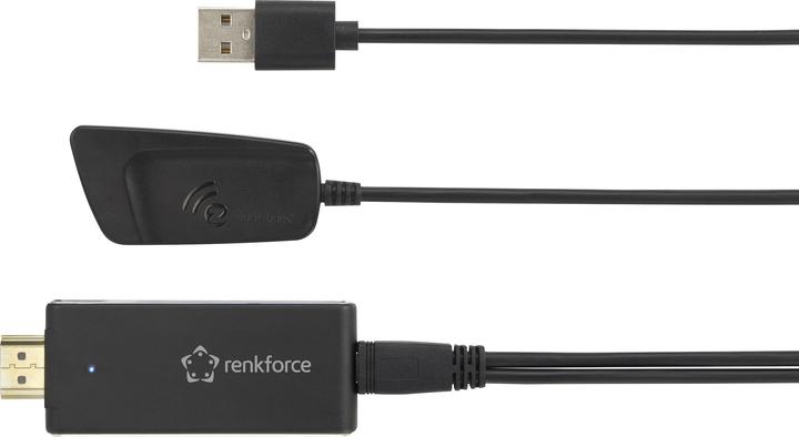 Image du produit Renkforce Clé de streaming HDMI (AirPlay, Miracast, DLNA)