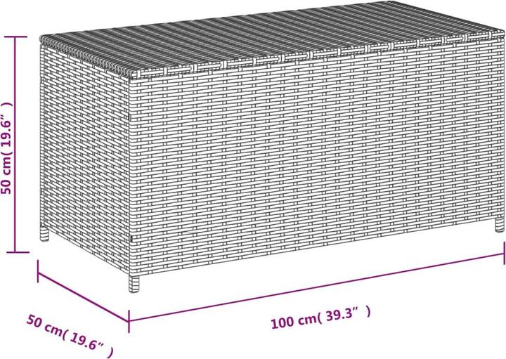 Produktbild VidaXL Gartentruhe