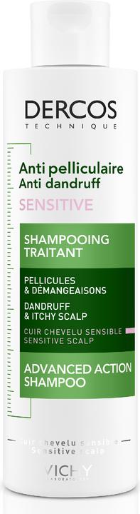 Actual product image Vichy Dercos Anti-Schuppen Sensitiv (200 ml, Liquid shampoo)