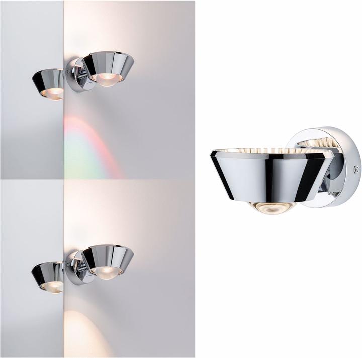 Actual product image Paulmann Wall lamp Sabik (570 lm)
