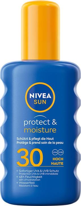 NIVEA Beschermen & Bevochtigen (Zonnebrandspray, SPF 30, 200 ml, 229 g)