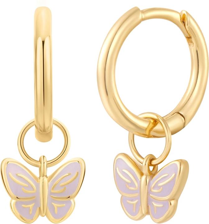 Glanzstücke München Damen Ohrringe Schmetterling - 35882 (Sterling Silber)