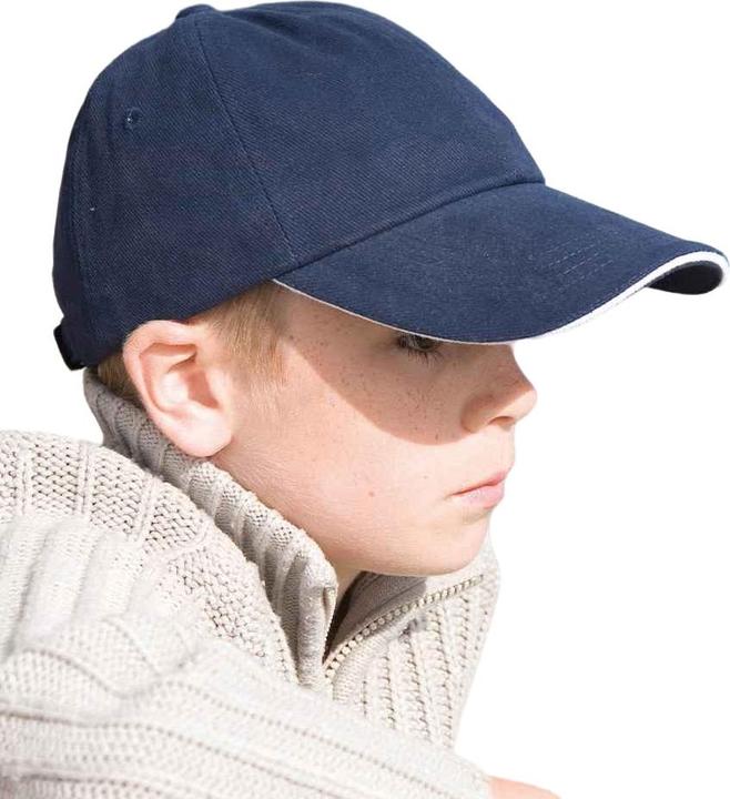 Actual product image Result Childrens/Kids Heavy Brushed Cotton Low Profile Baseball Cap (One size)