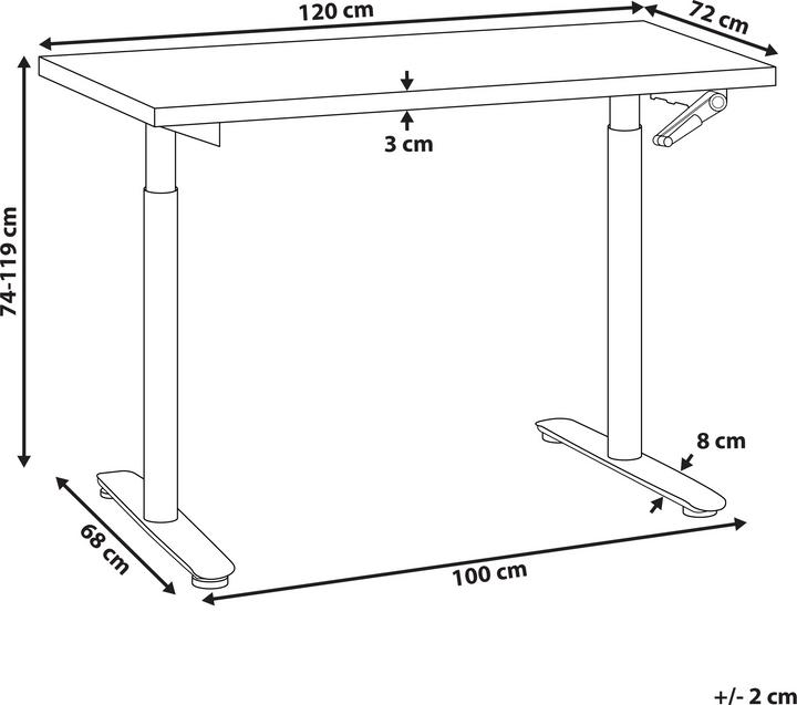 Actual product image Beliani Destin Iv