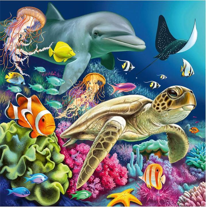 Produktbild Ravensburger Bezaubernde Unterwasserwelt (49 Teile)
