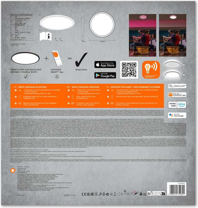 Immagine prodotto Ledvance Soffitto Smart+ Orbis (1870 lm)