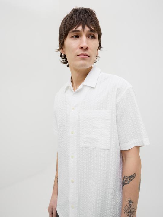 Actual product image Jack & Jones Jprcceaston Seersucker S/S Shirt (XXL)