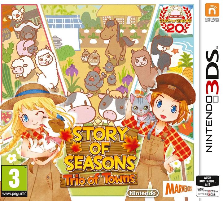 Nintendo Story of Seasons: Trio of Towns (3DS, DE)
