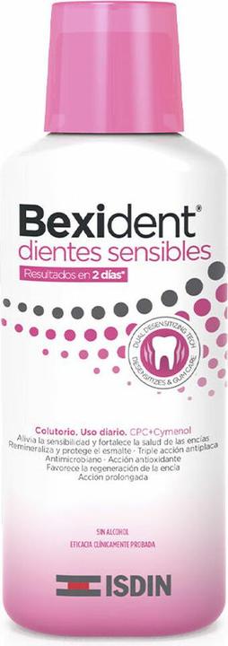 Actual product image Isdin Bexident Sensitive Teeth Mouthwash 250ml (250 ml, Mouthwash)