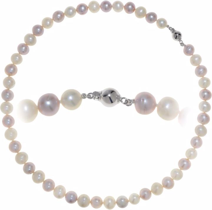 Immagine prodotto Bijouteria Collana di perle (Argento 925, Perla d'acqua dolce, 60 cm)