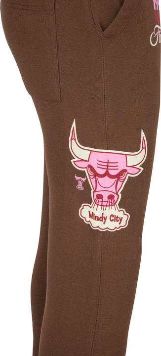Actual product image Mitchell & Ness NBA Jogger Fleece Sweatpants - SUGAR Chicago Bulls - XXL (XXL)