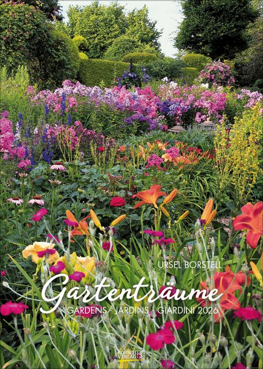 Produktbild Gartenträume 2026 (30 x 42 cm, Französisch, Englisch)
