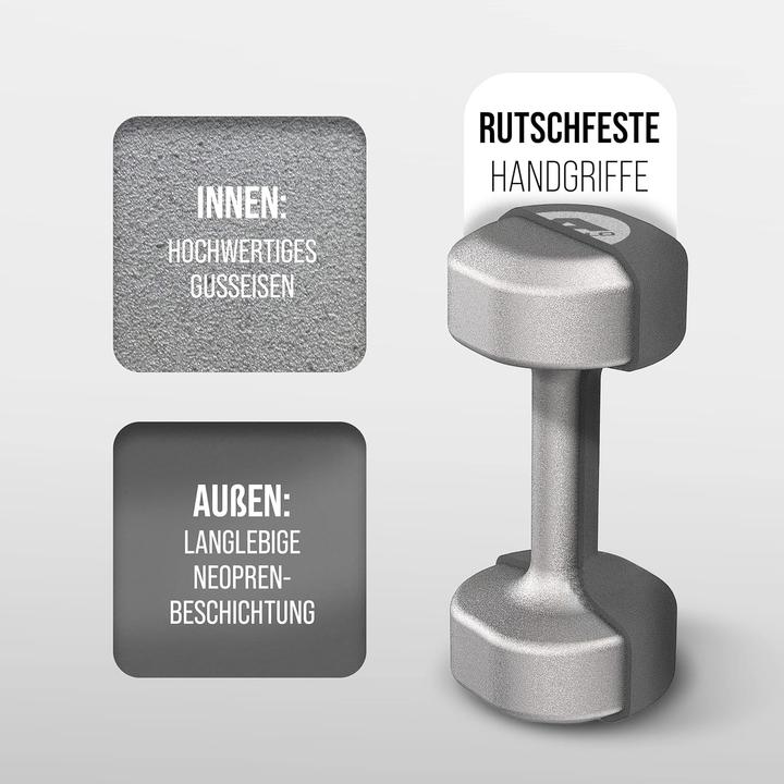 Produktbild Apollo Kurzhantel-Set für Krafttraining (2x5 kg)