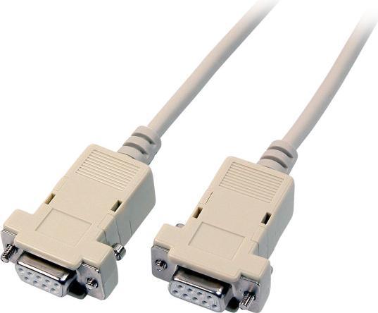 Actual product image EFB Elektronik Serial Laplink cable, 2x DSub 9, Bu.-Bu., 1.8m, beige (EK143.1,8) (1.80 m)