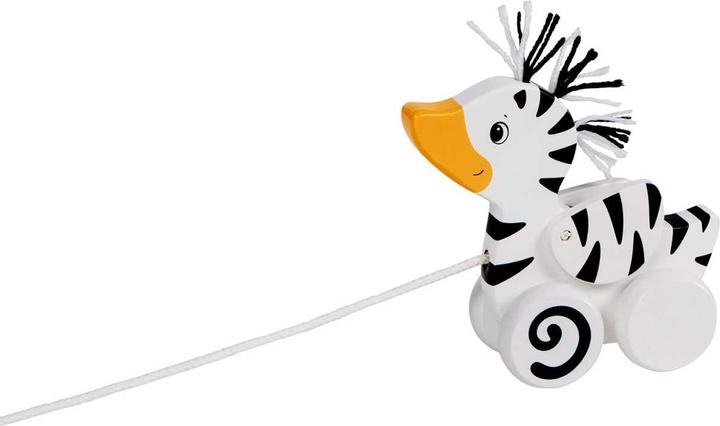 Goki Pulling animal zebra duck
