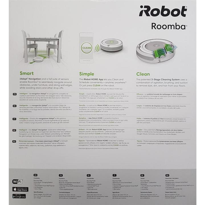 Produktbild iRobot Roomba 696 (Saugroboter)