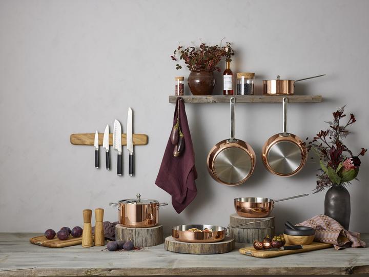 Image du produit Scanpan Casserole Maitre D' Ø 20 cm - Induction (20 cm, Casserole, Cuivre, Acier inoxydable)