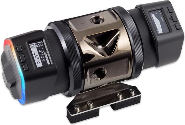 Image du produit Aqua Computer ULTITOP DUAL D5 MIRROR Couvercle de pompe pour deux pompes D5