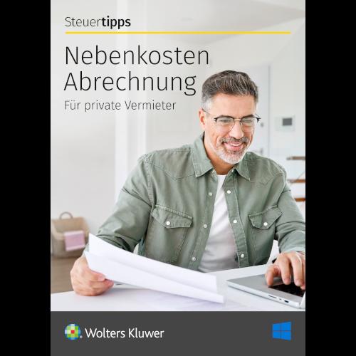 Produktbild Steuertipps NebenkostenAbrechnung 2025 Download Code (1 User, 1 Geräte/User, unbegrenzt)