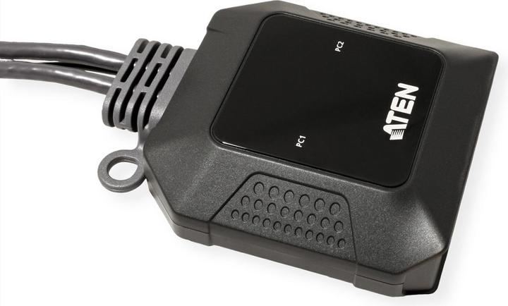 Produktbild Aten US3312 2-Port USB-C 4K DisplayPort KVM Switch