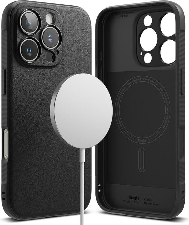 Actual product image Ringke Case for iPhone 16 Pro Max ONYX MAGNETIC BLACK (Apple iPhone 16 Pro Max)