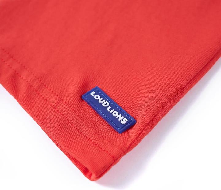 Actual product image VidaXL Children's T-shirt red 92,Material: 100 % cotton,Colour (92)