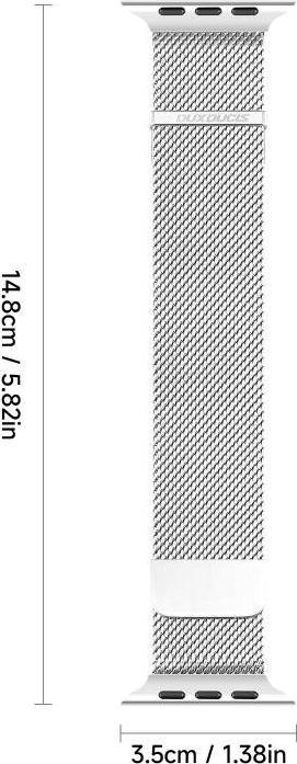 Image du produit Dux Ducis Pro Bracelet (42 mm, 44 mm, 45 mm, 49 mm, Acier inoxydable)