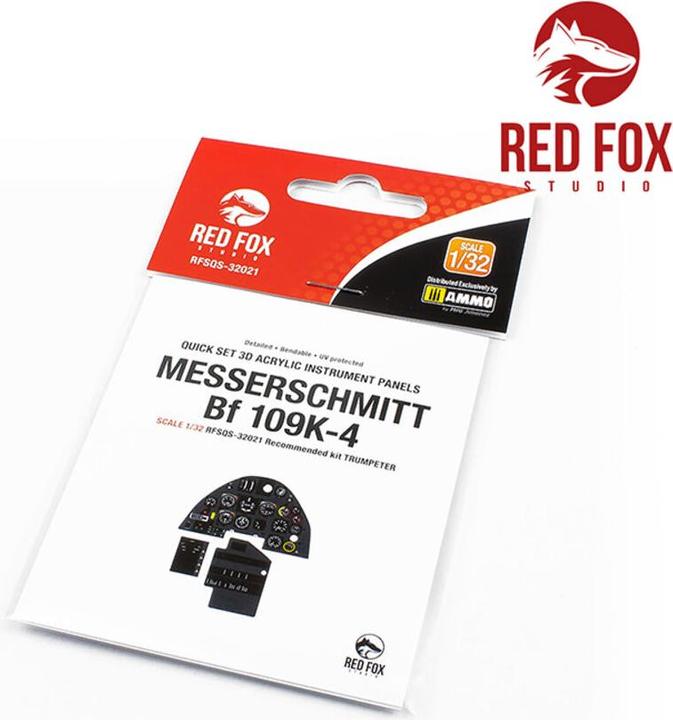 Actual product image 1/32 Messerschmitt Bf 109K-4 (for Trumpeter kit)