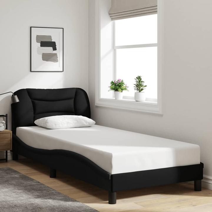 Image du produit VidaXL Cadre de lit avec tissu LED (80 x 200 cm)