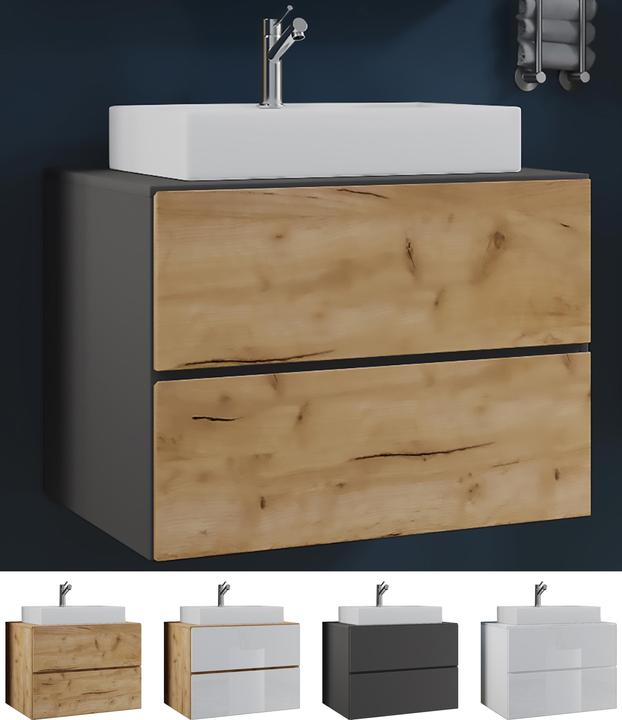 VCM Lavabo 2 pezzi Lavabo Cassetto Lendas