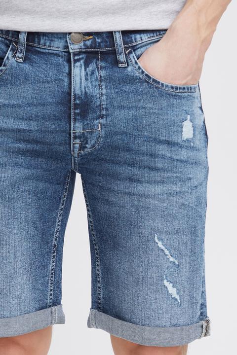 Immagine prodotto Blend Deniz Pantaloncini Di Jeans Shorts Bermuda Da Uomo elasticizzato Regular- Fit (L)
