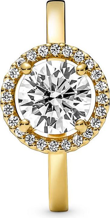 Actual product image Pandora Sparkling Round Radiant Ring (56)