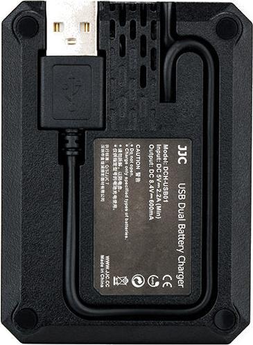 Actual product image JJC Dual USB Charger for Canon LP-E6N