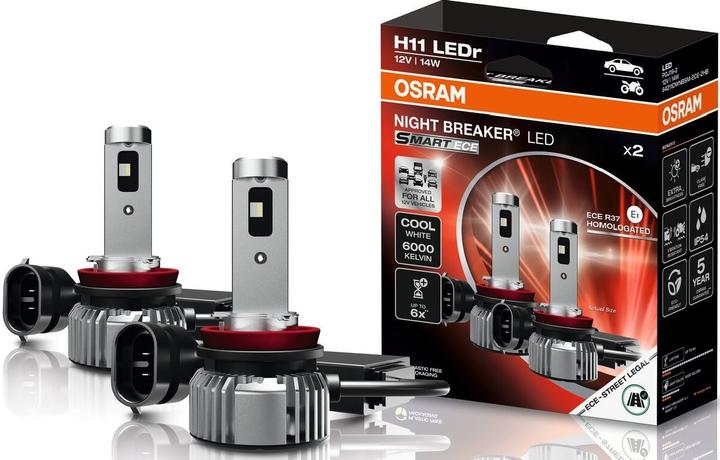 Actual product image Osram Smart ECE with Night Breaker (H11)