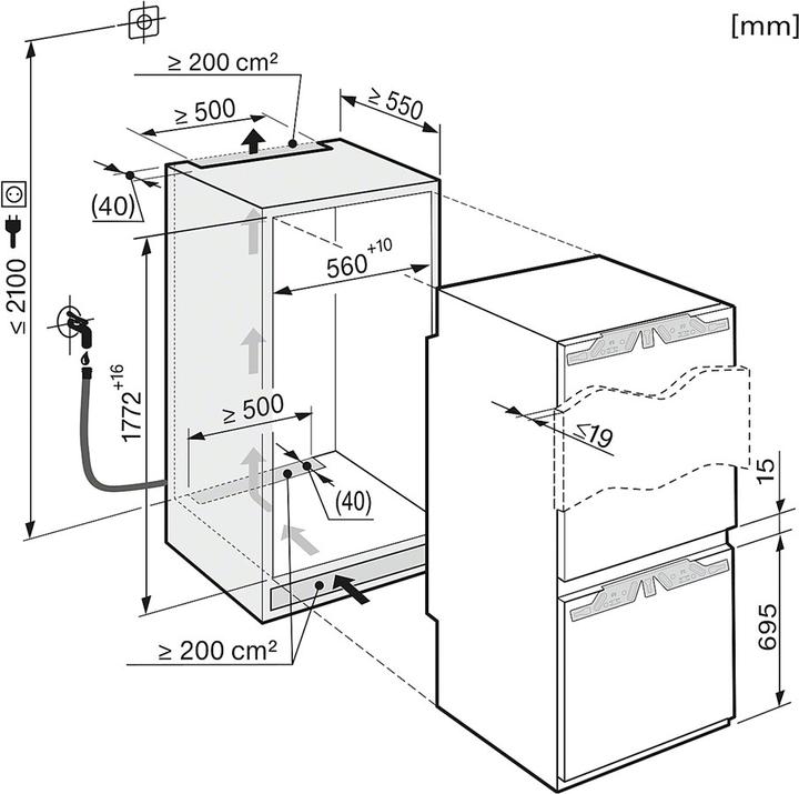 Image du produit Miele KFN 37692 iDE Re (248 l)