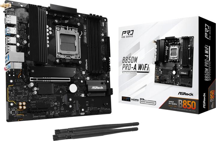 AsRock B850M Pro-A WiFi (AM5, AMD B850, mATX)