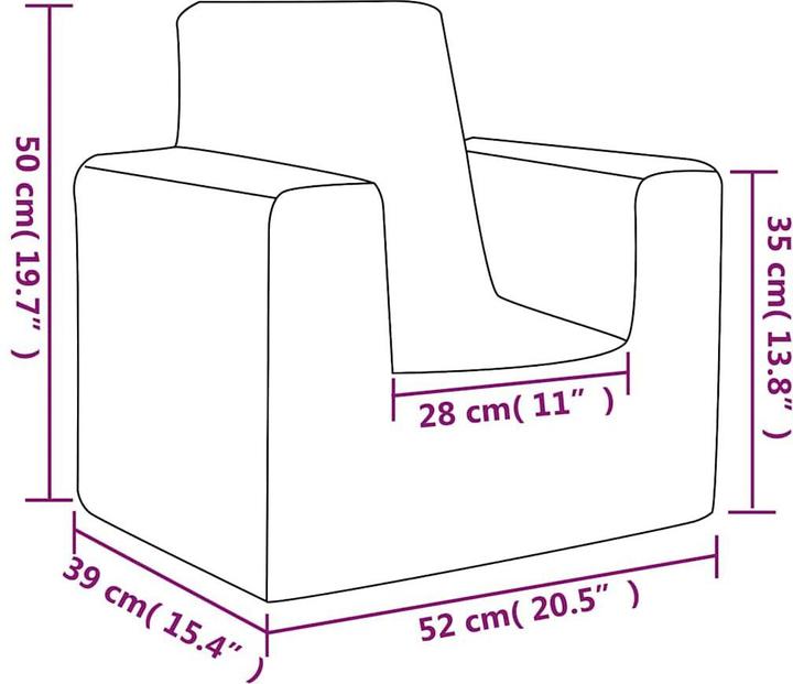Image du produit VidaXL Kirk (Canapé pour enfants)