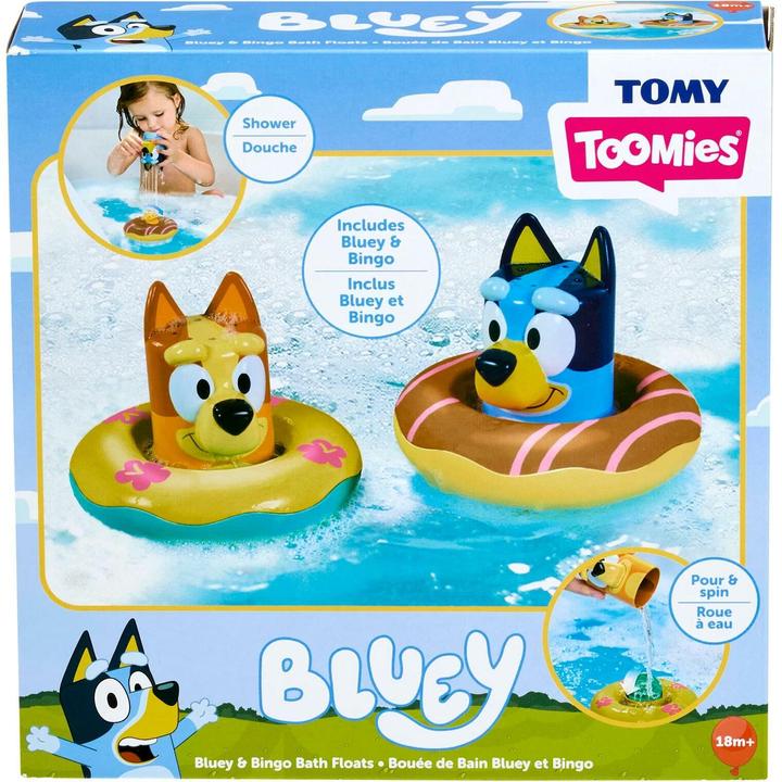Actual product image Tomy Bluey bathing island 2-pack