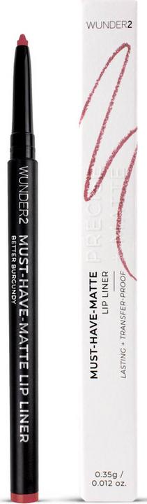Actual product image Wunder2 Must-Have Matte Lip Liner Better Burgundy 0.35 gr