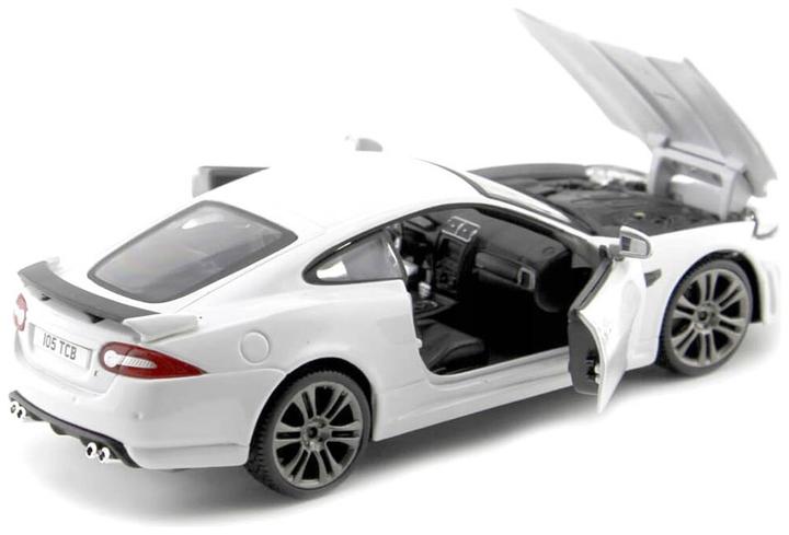 Actual product image Bburago Diecast 1:24 Hobby Car Jaguar XKR-S White Ages 3+ 18-21063