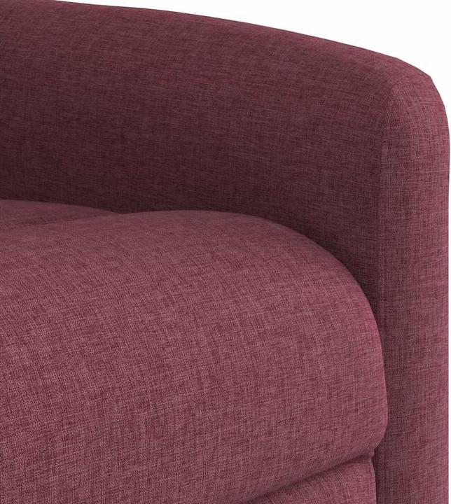 Immagine prodotto VidaXL Poltrona massaggiante elettrica con ausilio per l'assistenza in piedi in tessuto rosso vino