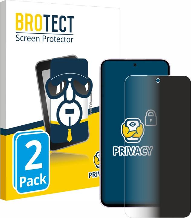 Actual product image BROTECT Privacy Protector (2 Piece, Samsung Galaxy A56)