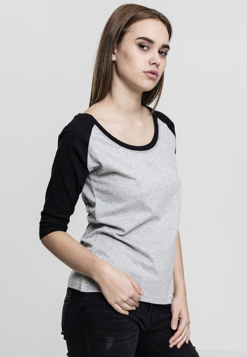 Produktbild Urban Classics Ladies 3/4 Contrast Raglan Tee (XS)