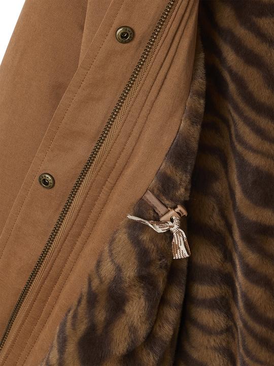 Actual product image Vertbaudet Mädchen Winterjacke mit Kapuze, Wattierung Recycling-Polyester (140)