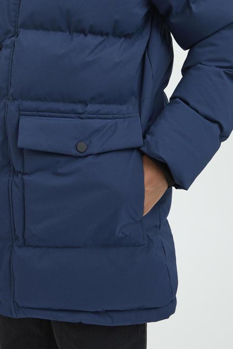 Actual product image Blend Buttoned hooded puffer jacket with pocket (XXL)