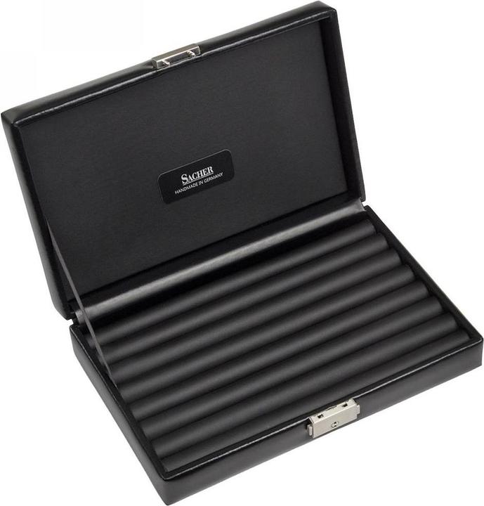 Immagine prodotto Sacher 2010.0104N04 - Custodia ad anello nera esclusiva in pelle nera